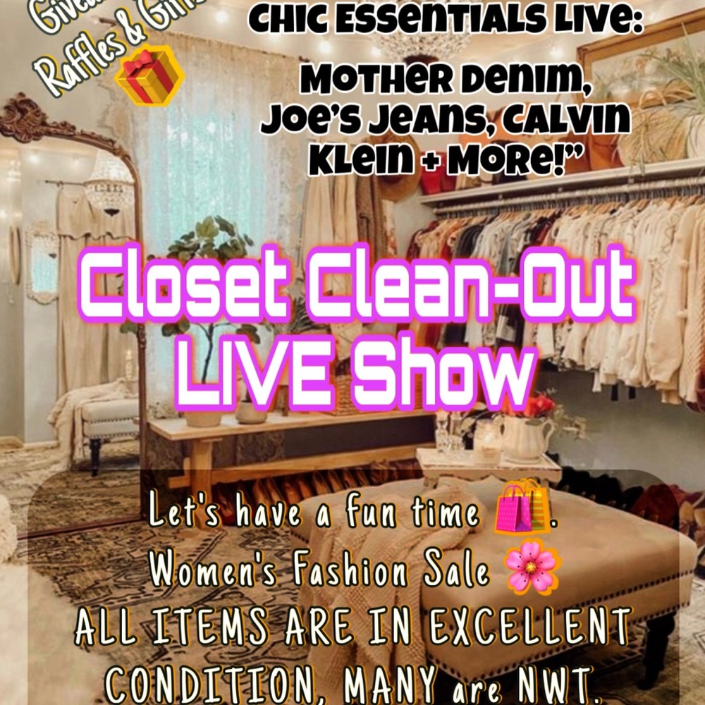 Live Name-Brand Fashion Finds & Giveaways: Steals & Surprises!”